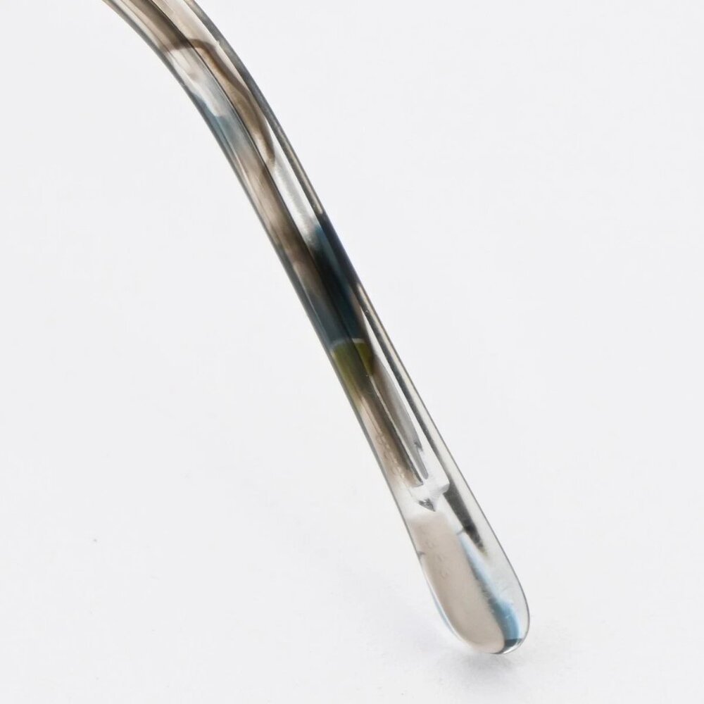 CHANEL CC Logo Sunglasses Eye Wear Mirror Lenz Plastic Metal Silver 4206 36RL592 - Picture 11 of 14